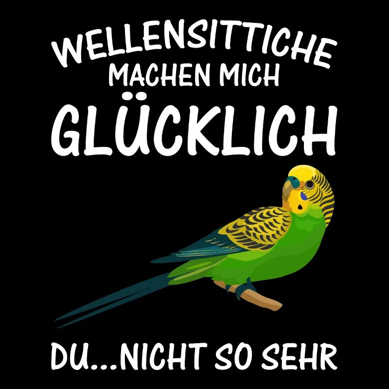 Wellensittiche machen mich glücklich