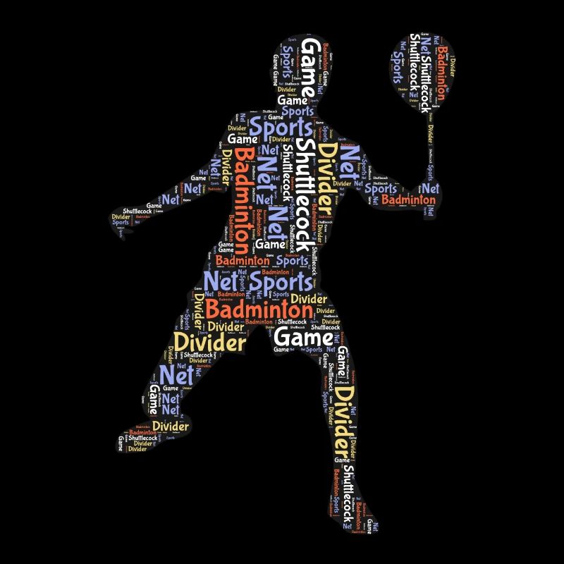 Joueurs de badminton