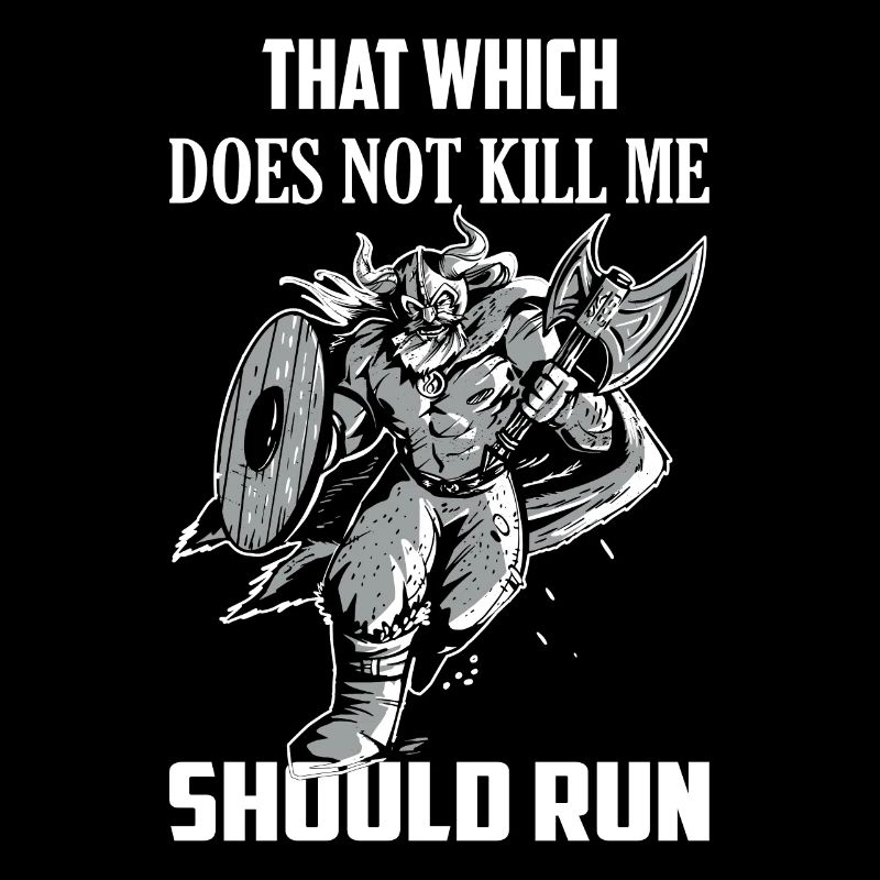 Ce qui ne me tue pas devrait courir les Vikings ni