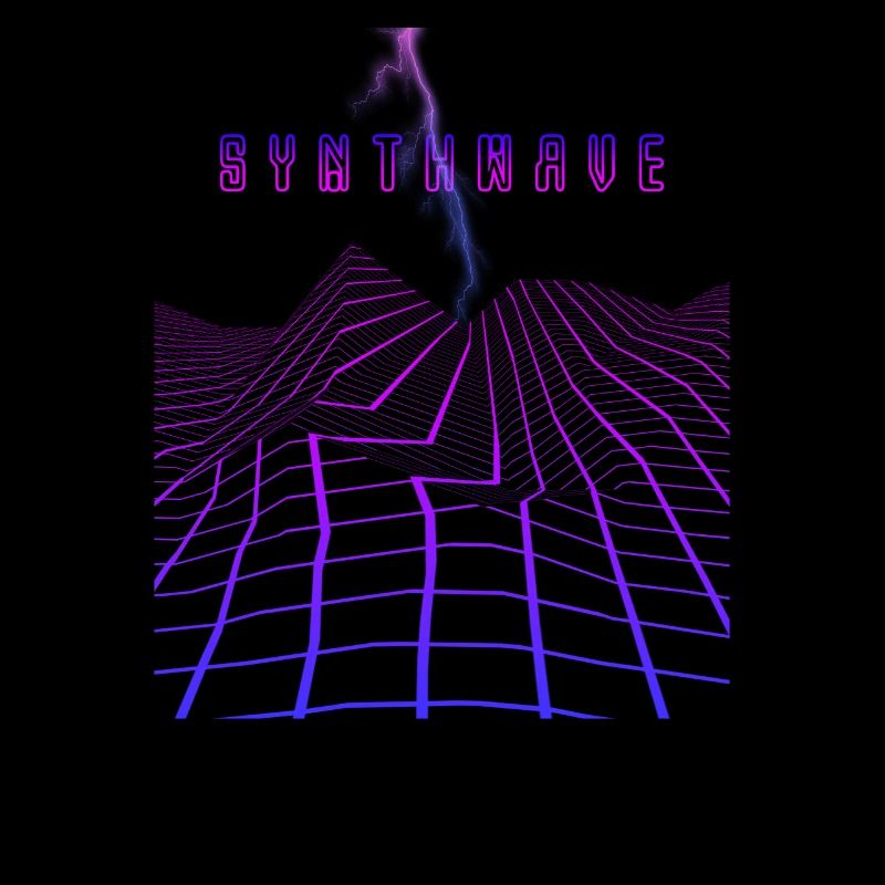Retrowave Synthwave 80s Design