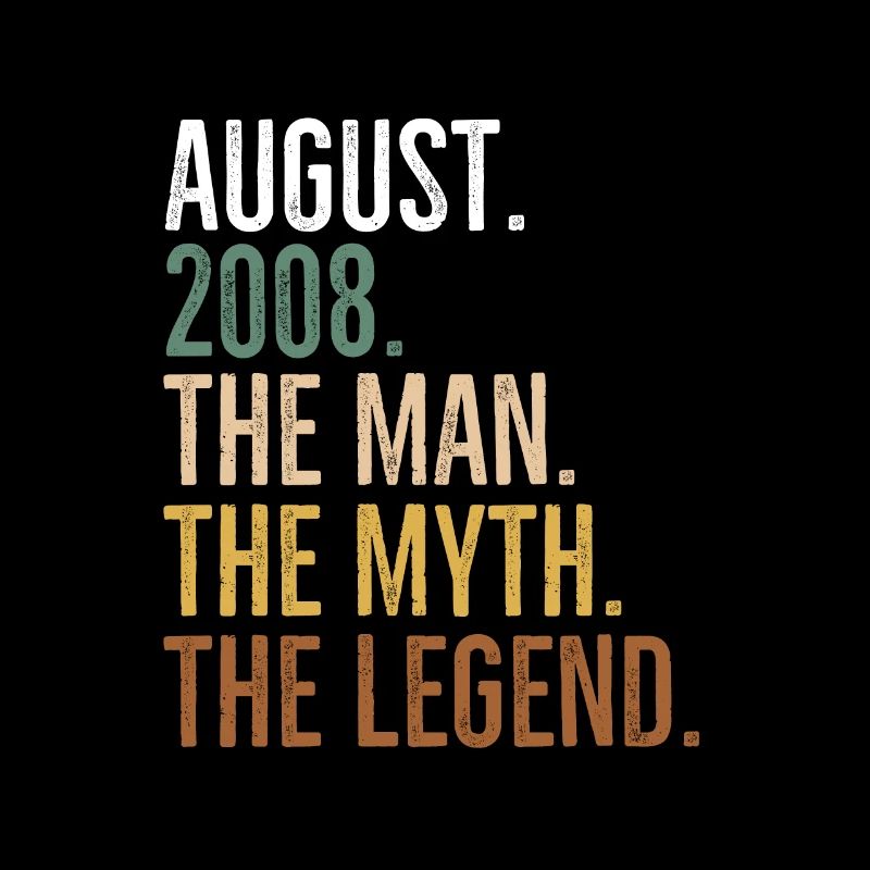 August 2008 Der Mann Der Mythos Die Legende