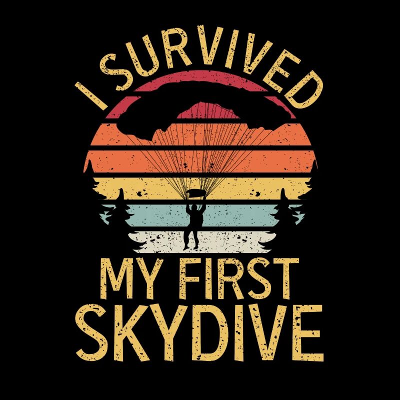 I survived my first parachute jump