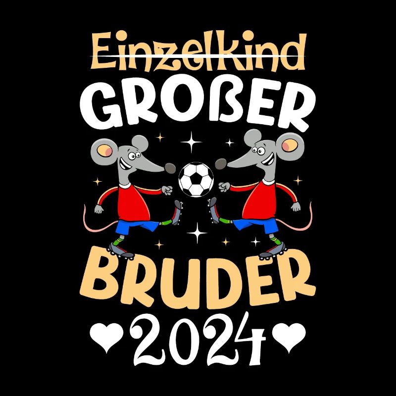 Jungen Ich werde Großer Bruder 2024 Geburt Spruch