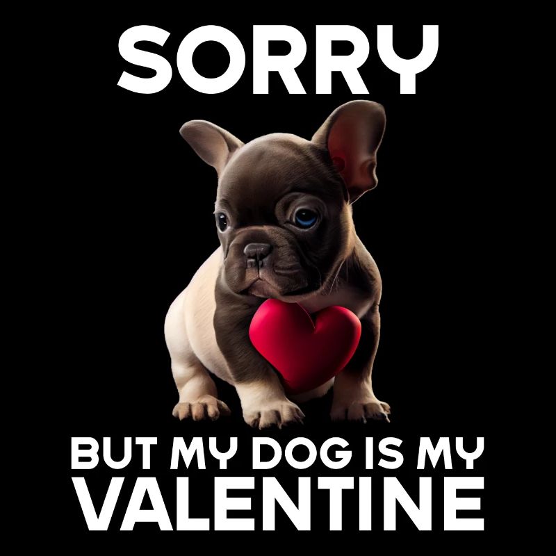Désolé, mais mon chien est mon Valentin