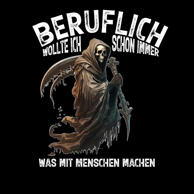 Sensemann mit Sense -Gothic