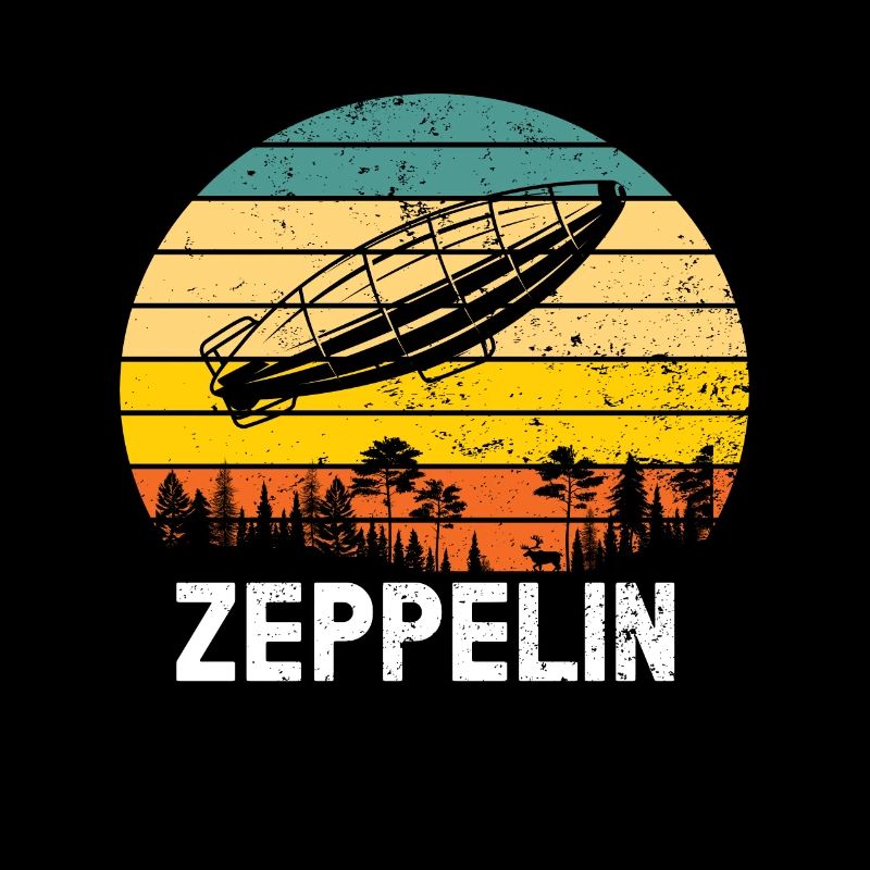 Zeppelin Avion Dirigeable Aviation guidée