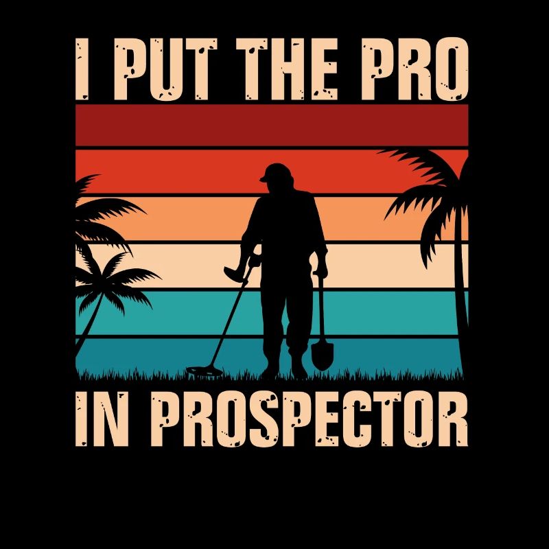 Funny Metal Detecting Beachcomber Gift Idea
