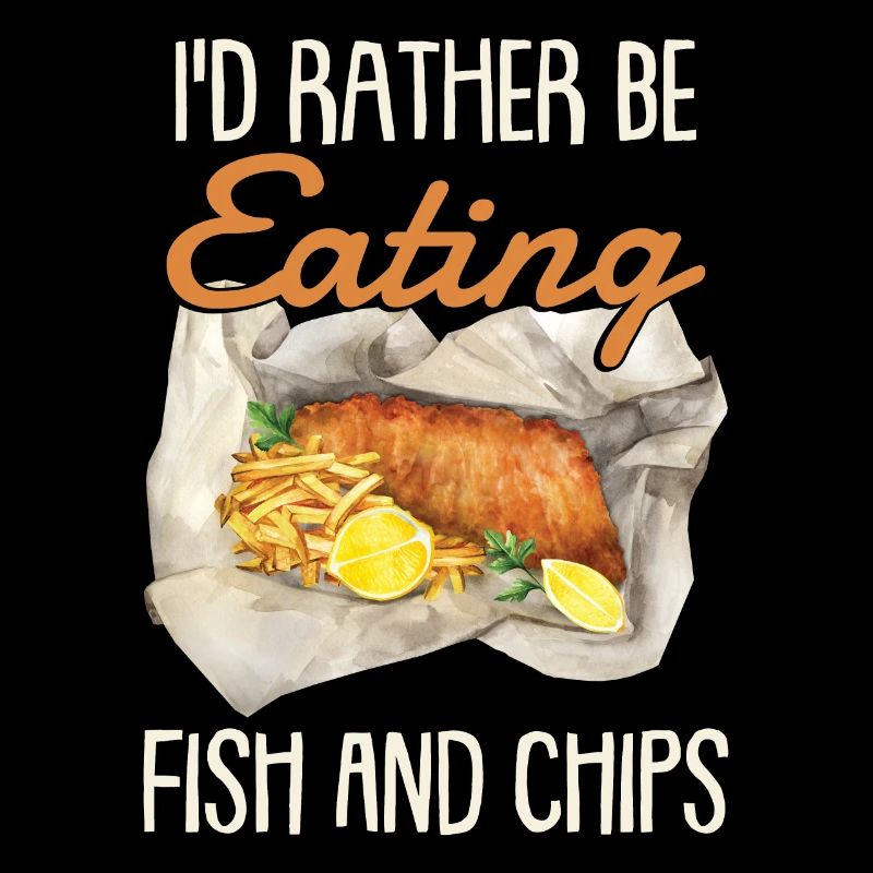 Je préfère manger du fish and chips