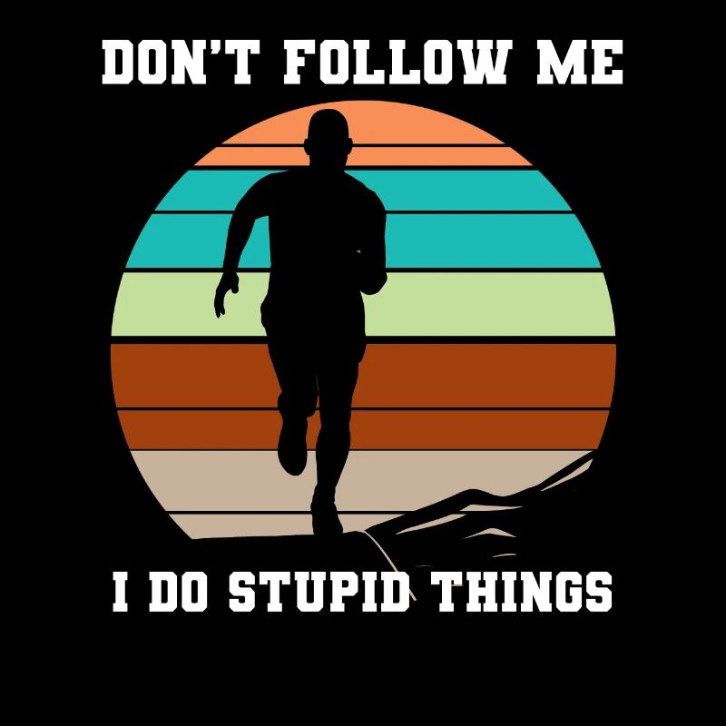 Trail Runner Running Jogging Jogger I Gift