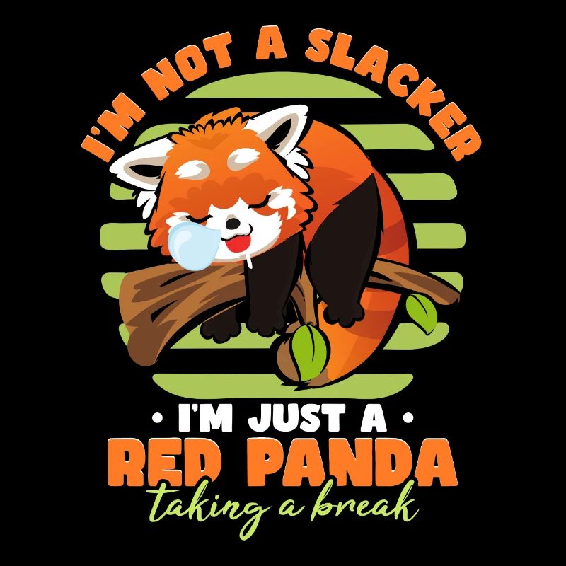 Ich bin nur ein roter Panda, der eine Pause macht