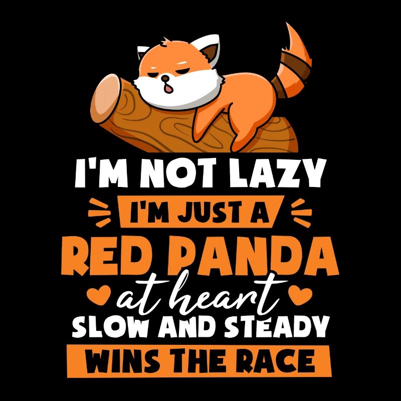 Ich bin nur ein roter Panda