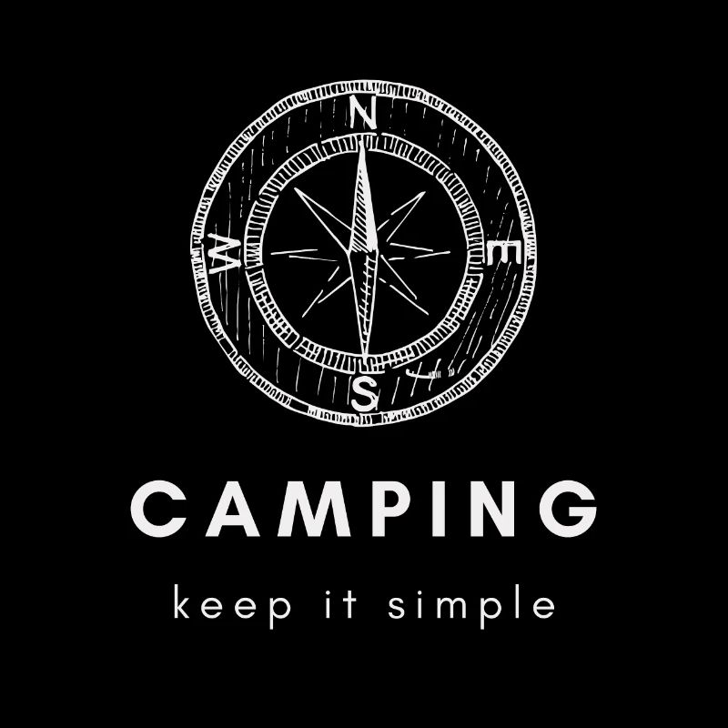Camping Compass keep it simple