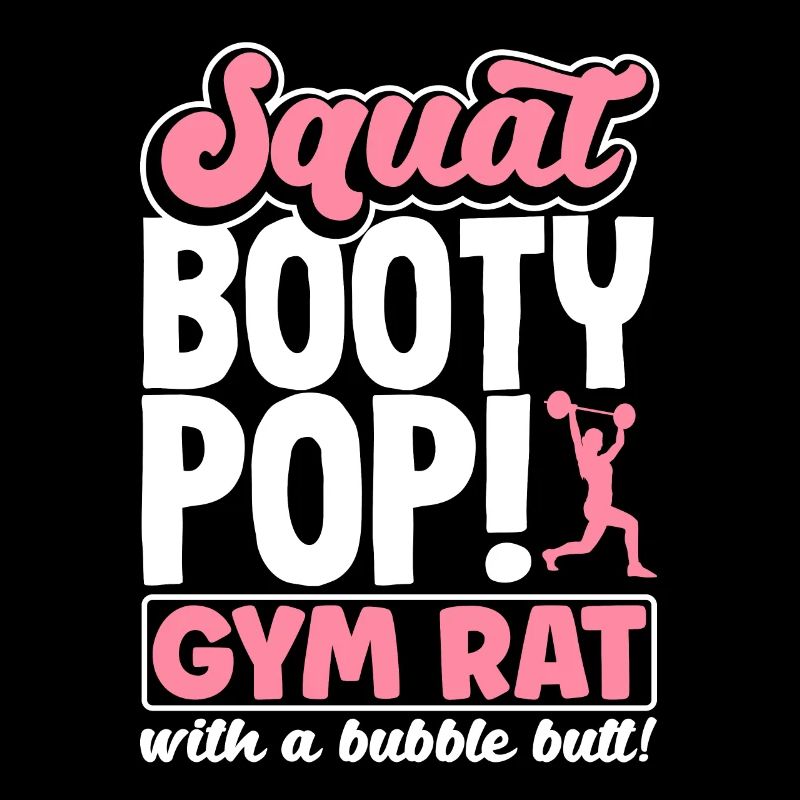Squat, Booty, Pop! Gym rat with a Bubble Butt