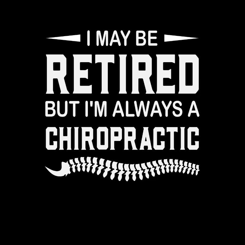 Lustiges Chiropraktik-Sprichwort Doktor der Chiropraktik