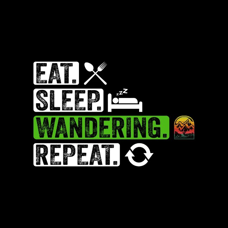 Manger Dormir Errance Répéter