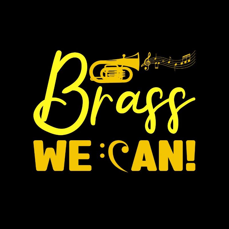Brass We Can Baritone Player Gift Idea