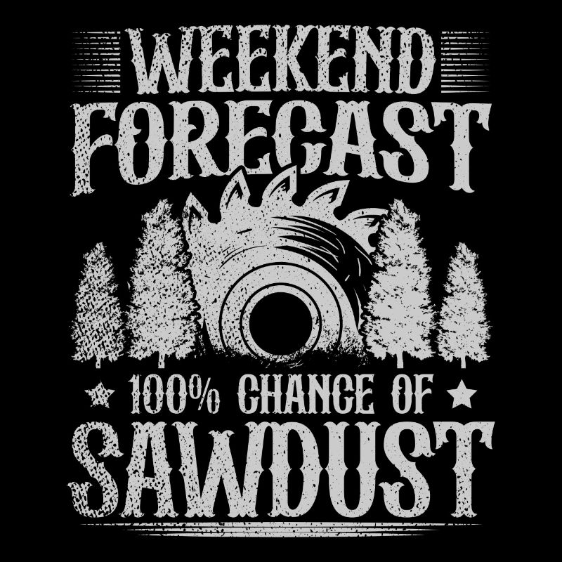 Prévisions du week-end 100% de probabilité de sciure de bois