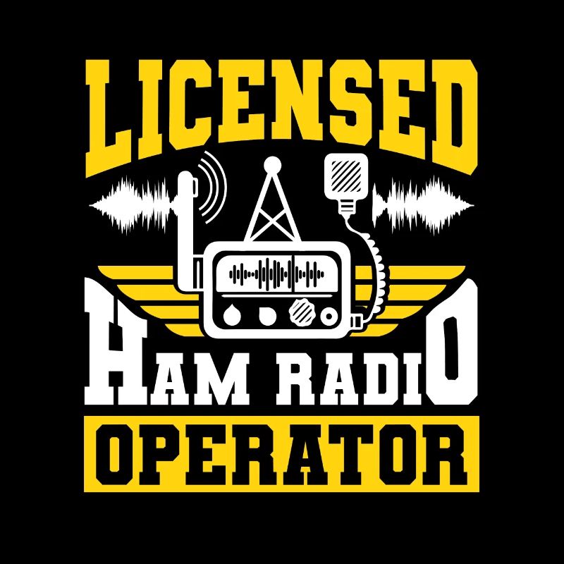 Licensed Ham Radio Operator Network Radio Hobby