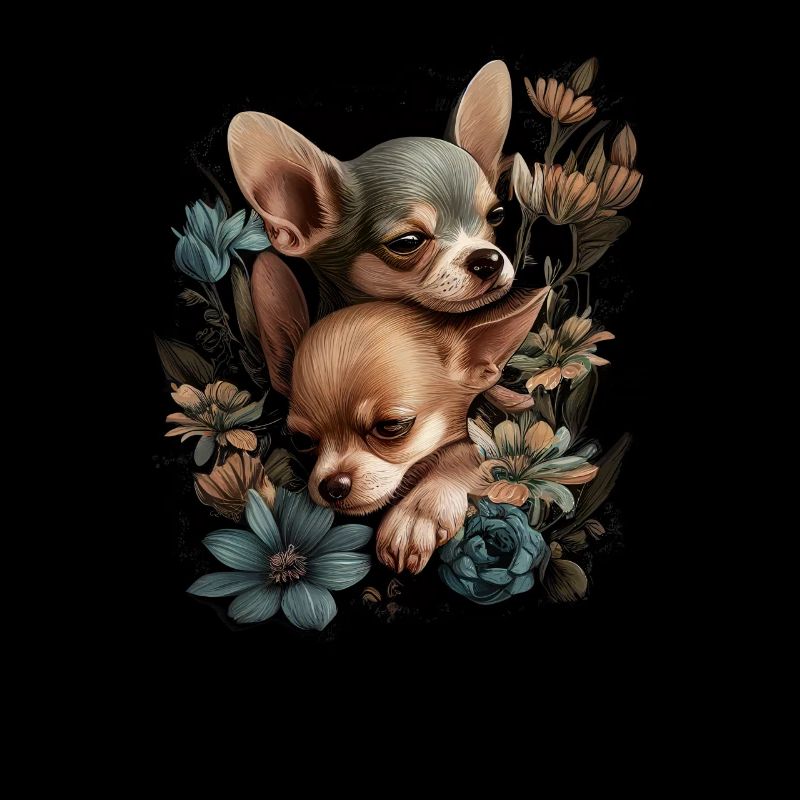 Chiots Chihuahua - Mignons petits chiens Amour