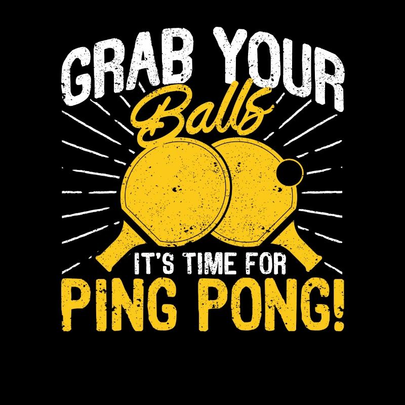 Schnappt euch eure Bälle Es ist Zeit für Ping Pong