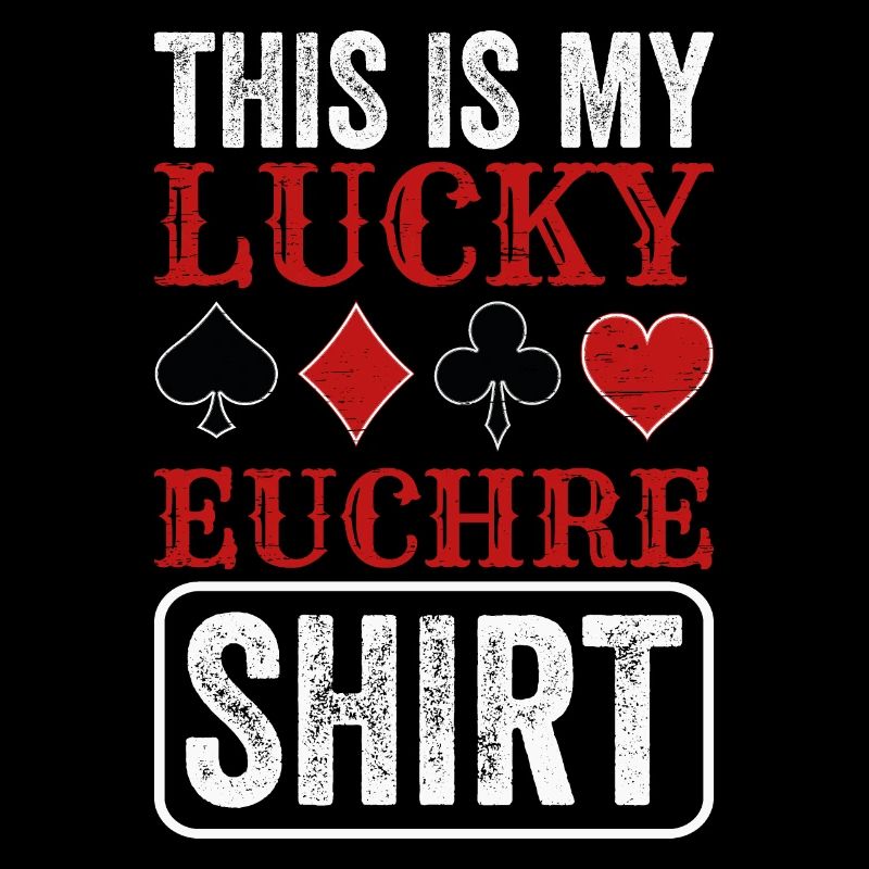 Lucky Euchre Card Game Euchre Player Poker Euchre