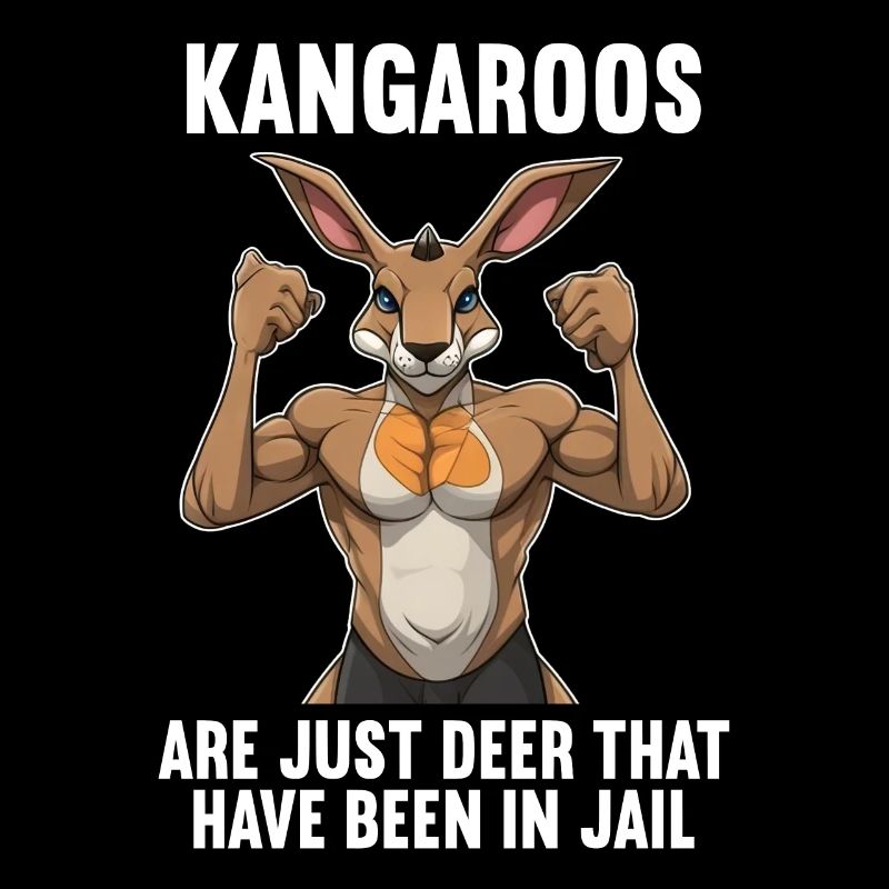 Kangaroo Kangaroos Kängurus lustiges Känguru