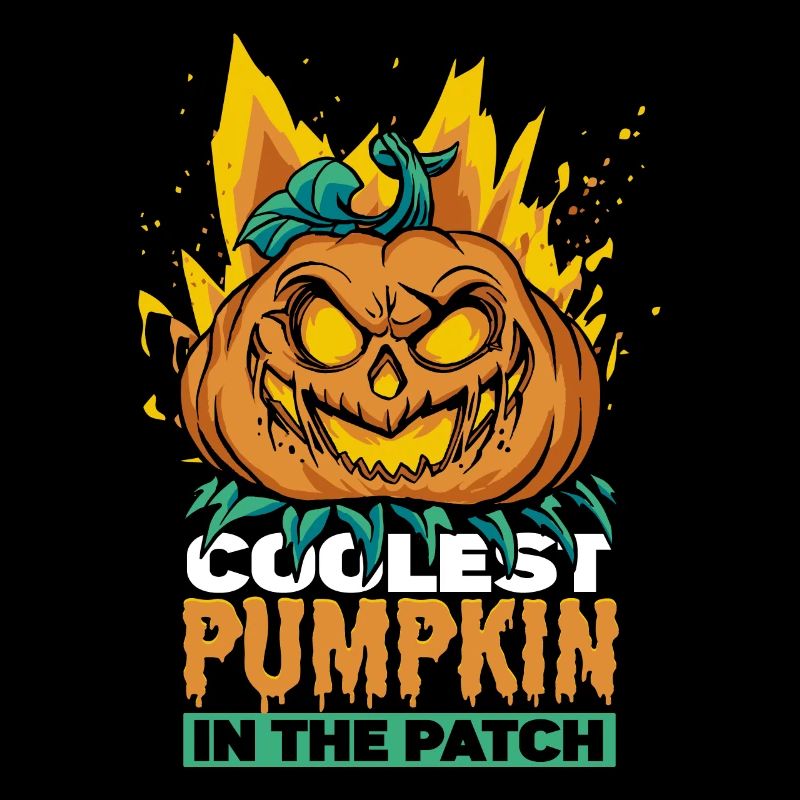 Halloween La citrouille la plus cool du patch