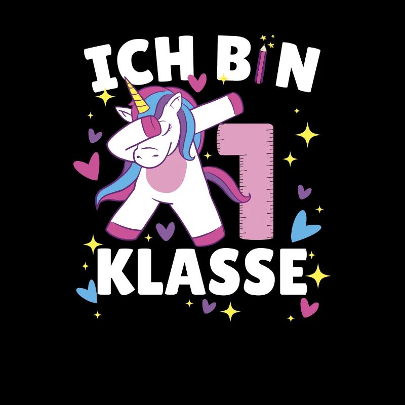 Ich Bin 1. Klasse Einhorn