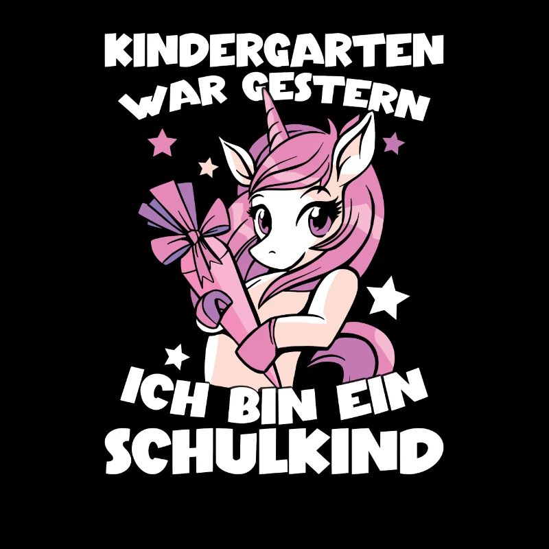 Kindergarten War Gestern Ich Bin Ein Schulkind