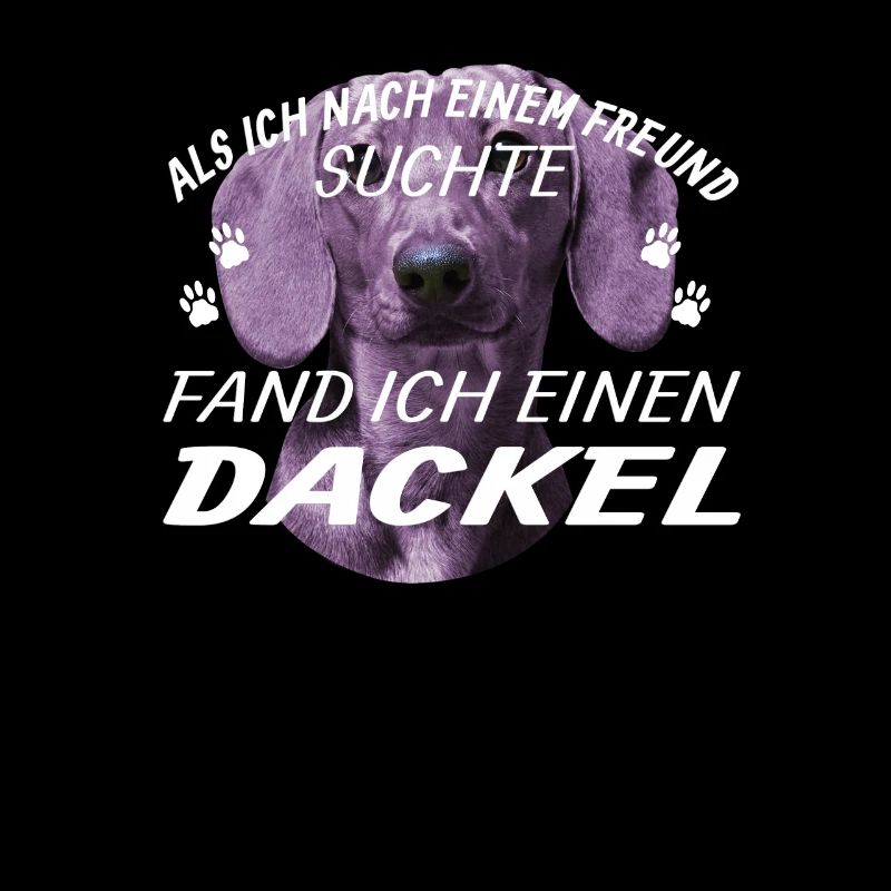 Hund Dackel Hundebesitzer Geschenkidee