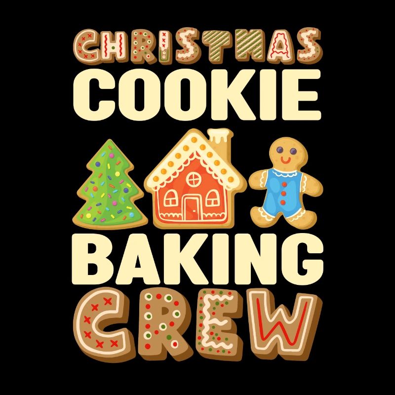 Équipe de cuisson de biscuits de Noël traditionnelle