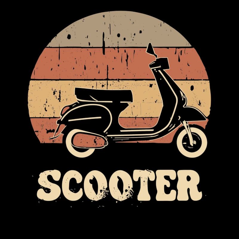 Scooter Motorroller Mofa Moped Roller