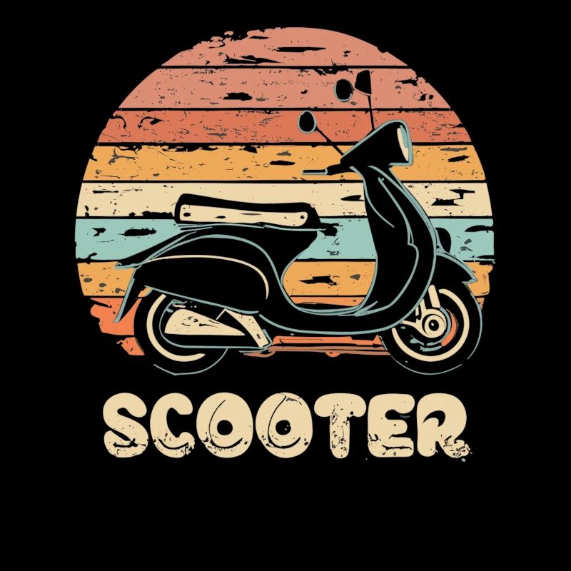 Scooter Motorroller Mofa Moped Roller
