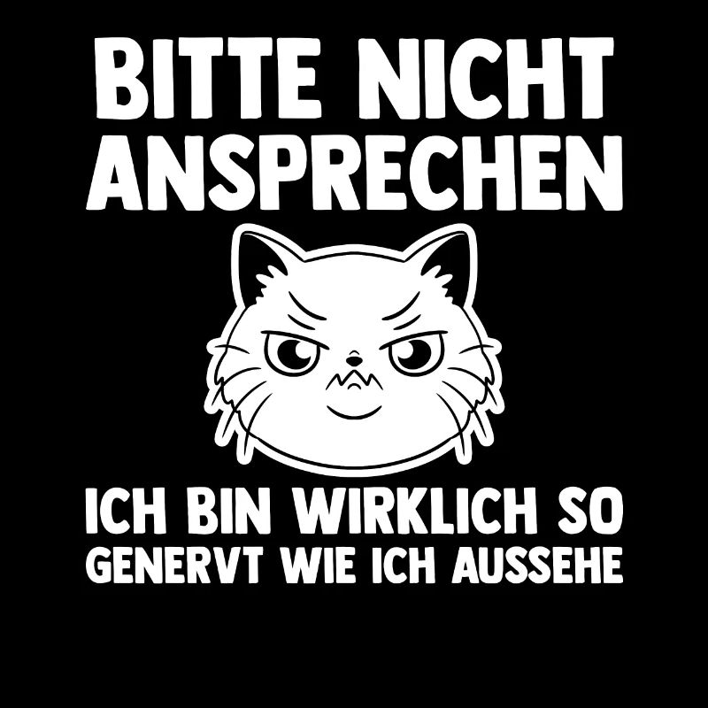 Katze Bitte Nicht Ansprechen