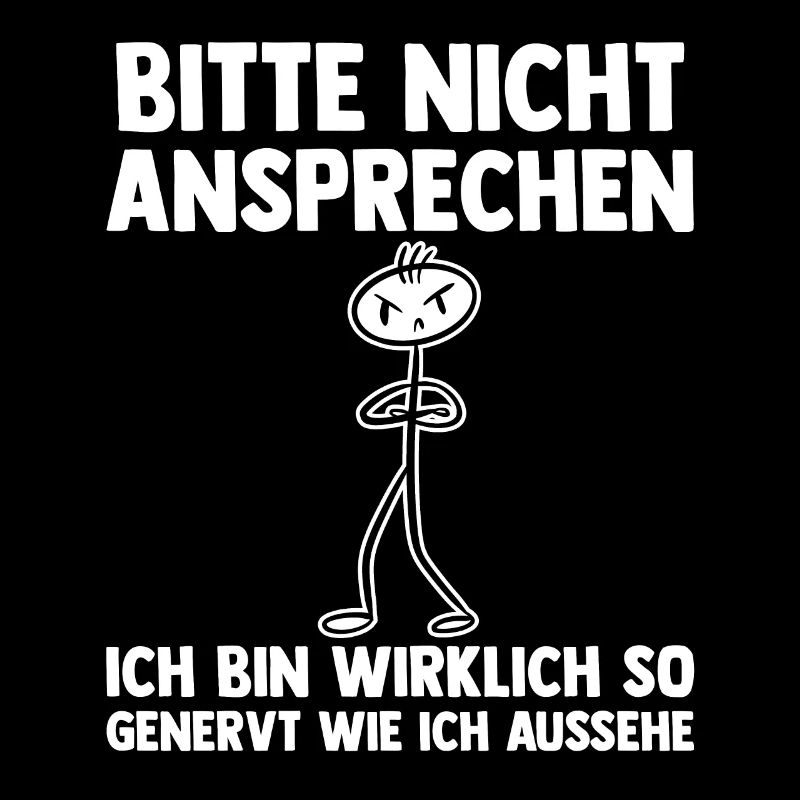Bitte Nicht Ansprechen