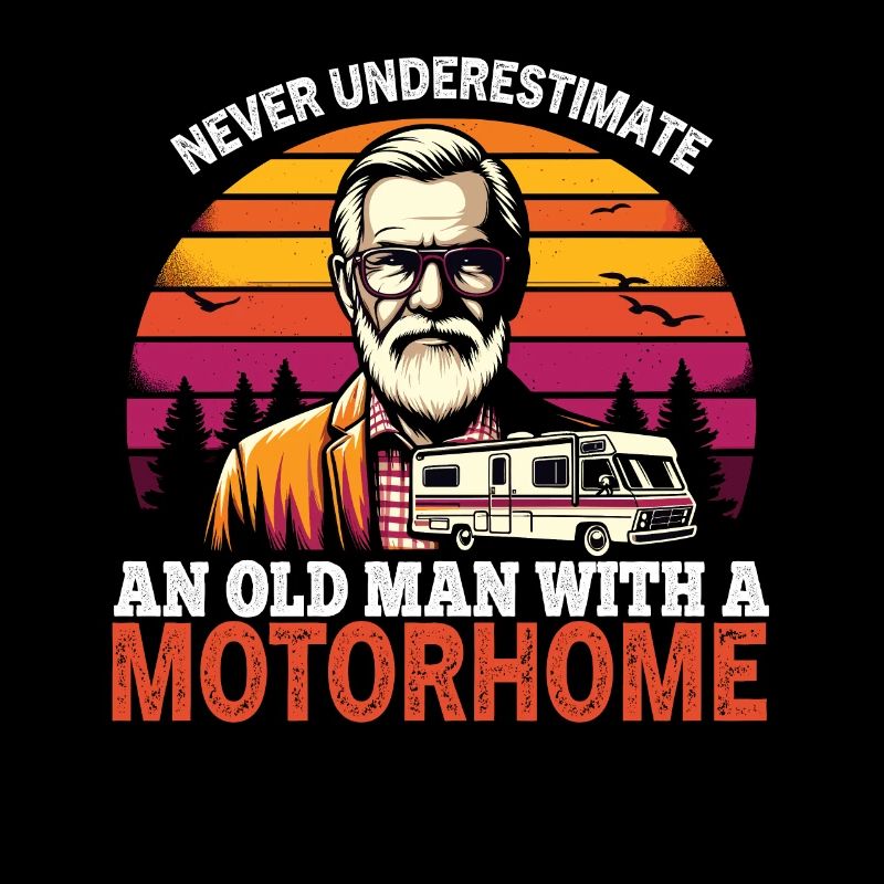 Never underestimate an old man with a motorhome