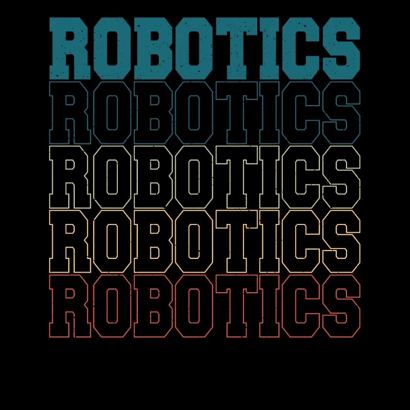 Robotics Cool Retro Build Robot Droid Builder