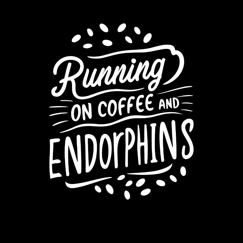 Courir au café et aux endorphines