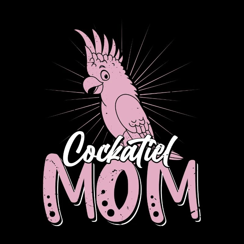 Calopsitte maman oiseau oiseau perroquet propriétaire