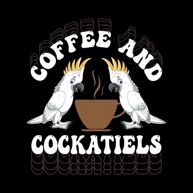 Café & Calopsittes Oiseau Oiseau Perroquet Propriétaire