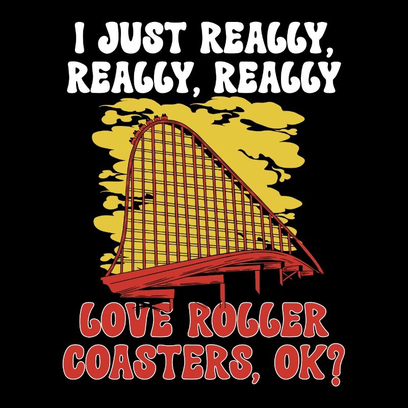 Achterbahn Rollercoaster Freizeitpark