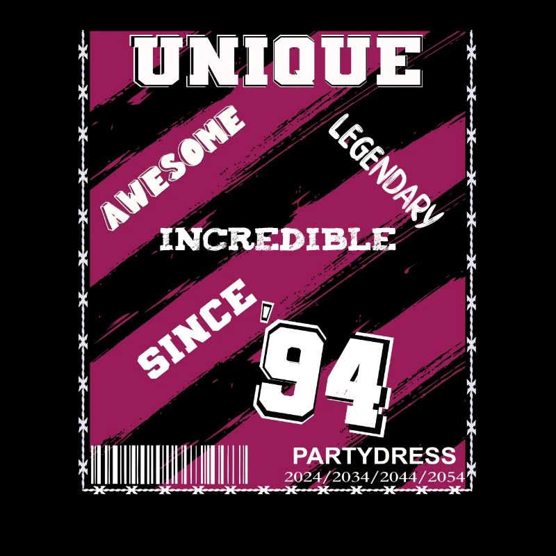 Unique awesome incredible legendary since '94