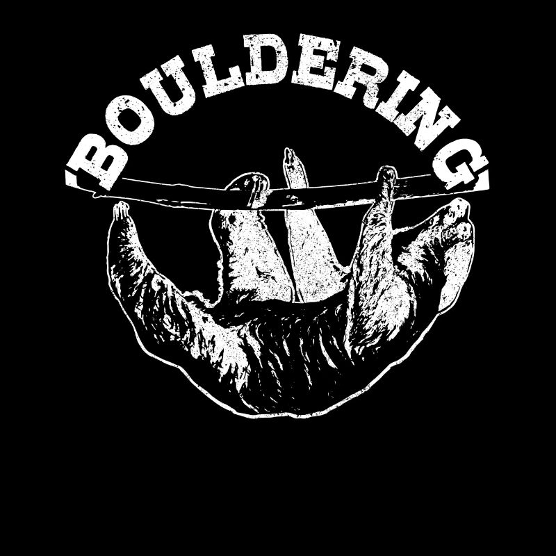 Bouldering Sloth Climbing Gift