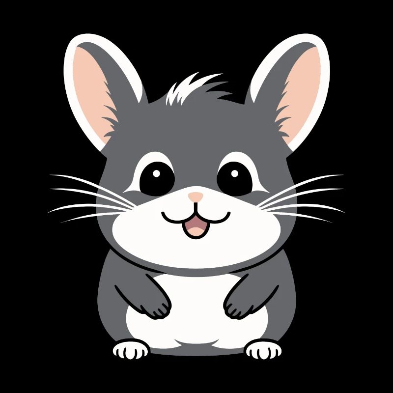 Petit chinchilla mignon