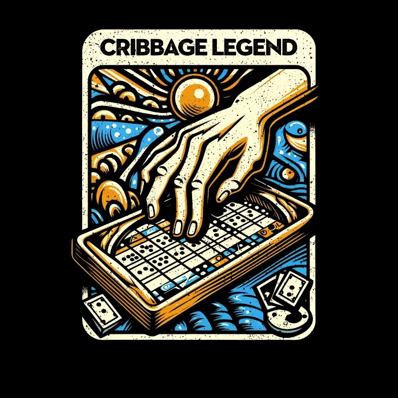 Cribbage Legend – humorous gift