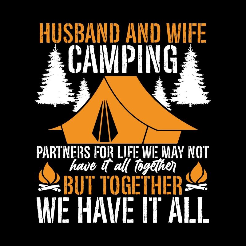 Ehemann Und Ehefrau Campingpartner Paar Matching