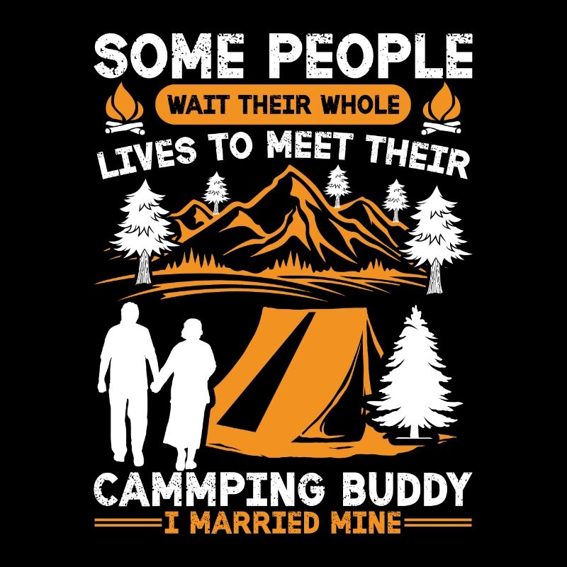 Ehemann Und Ehefrau Campingpartner Paar Matching