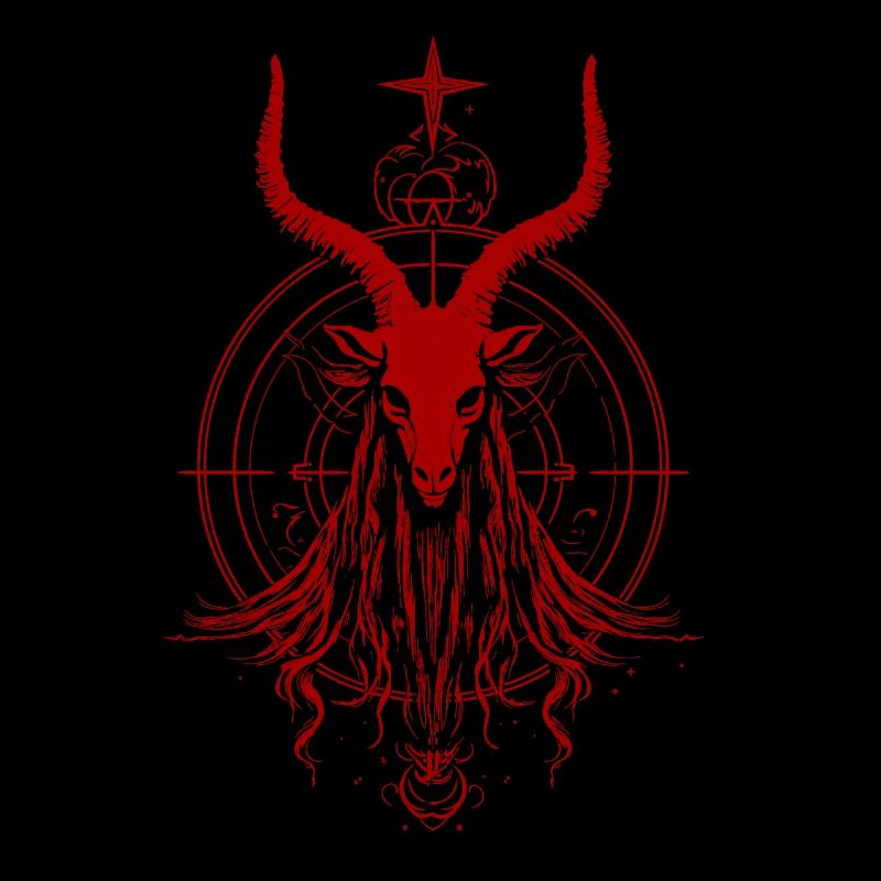 Ziege Baphomet