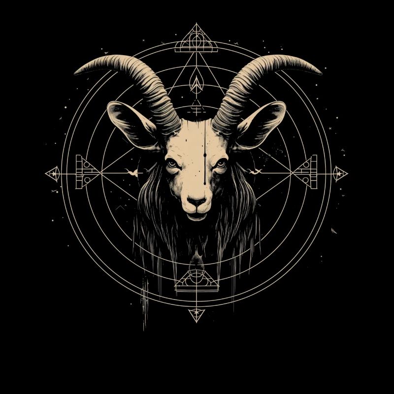 Ziege Baphomet