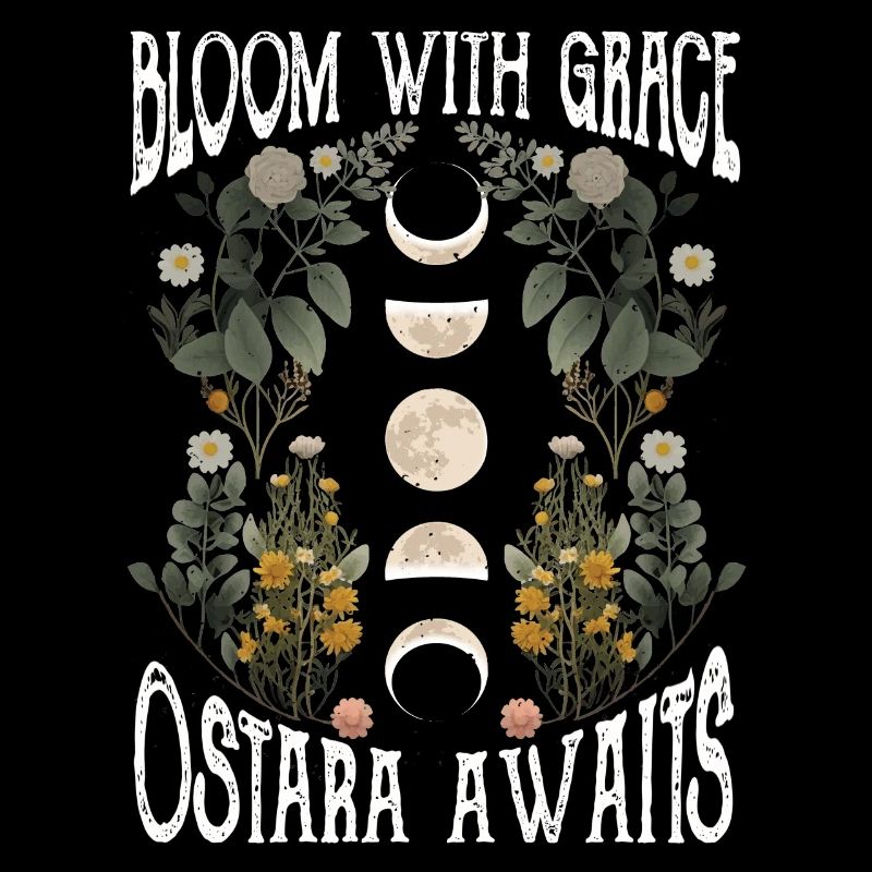 Ostara Witch Moon Eostre Printemps Oriental